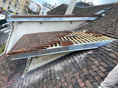 Rénovation et réparation de toiture proche de Paris dans le 75
